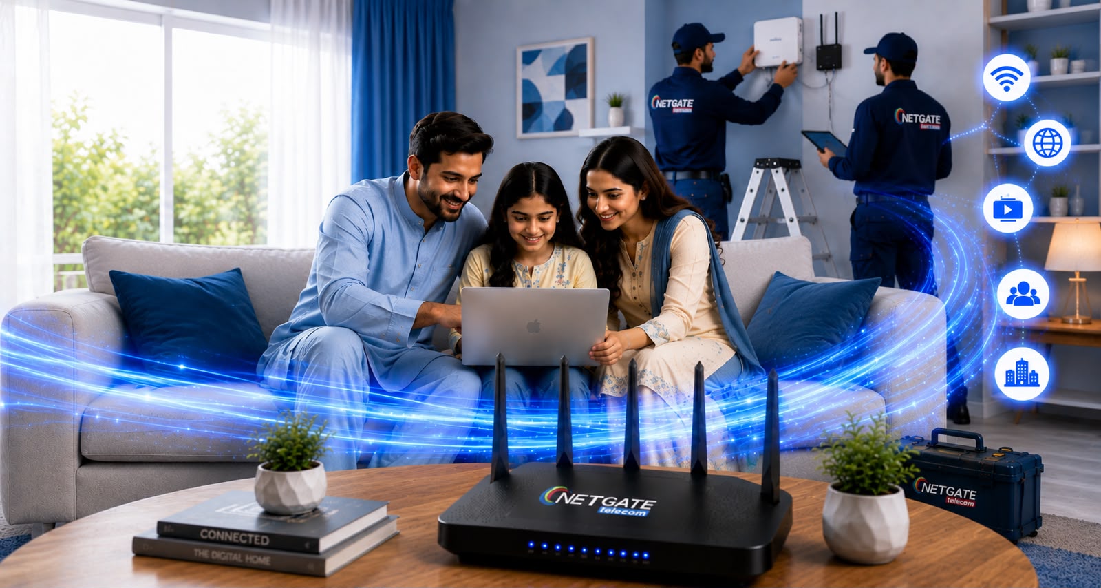 NetGate Telecom internet technology